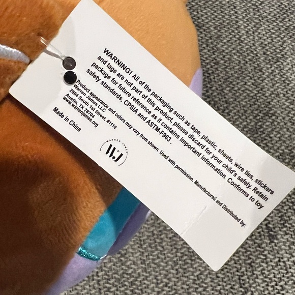 Krew LUNAR HOLIDAY TEDDY 12” Teddy Bear Plush gingerbread with bag Itsfunney - Picture 5 of 8